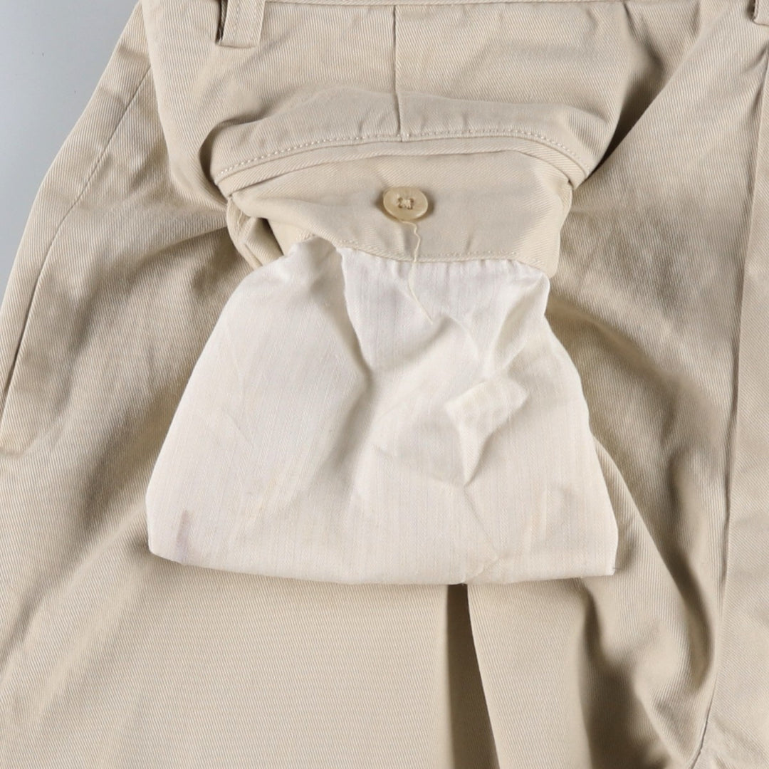 Ralph Lauren POLO RALPH LAUREN CLASSIC FIT Chino Pants Men's Size W32 cotton Beige type Vintage Second Hand