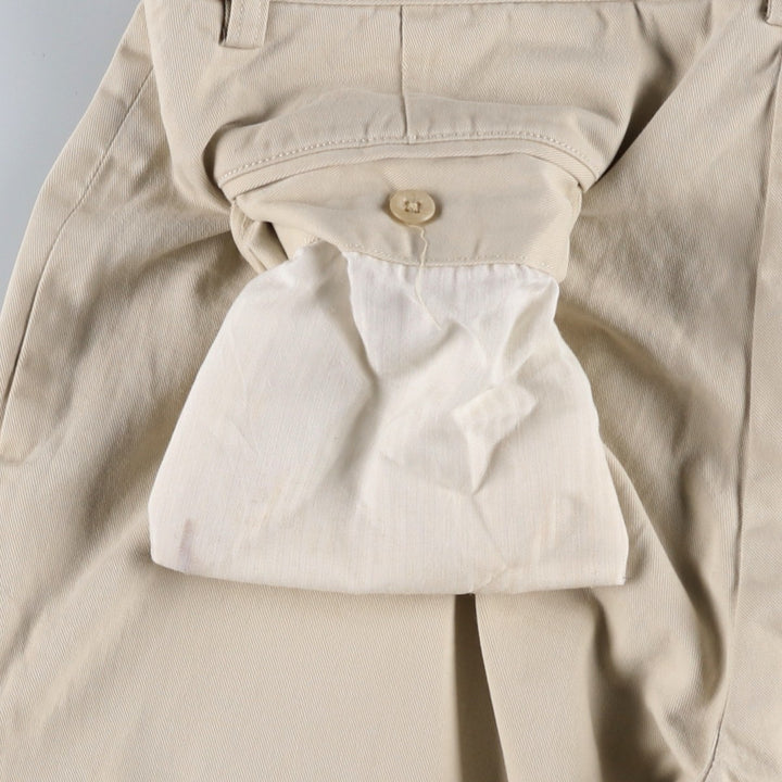 Ralph Lauren POLO RALPH LAUREN CLASSIC FIT Chino Pants Men's Size W32 cotton Beige type Vintage Second Hand