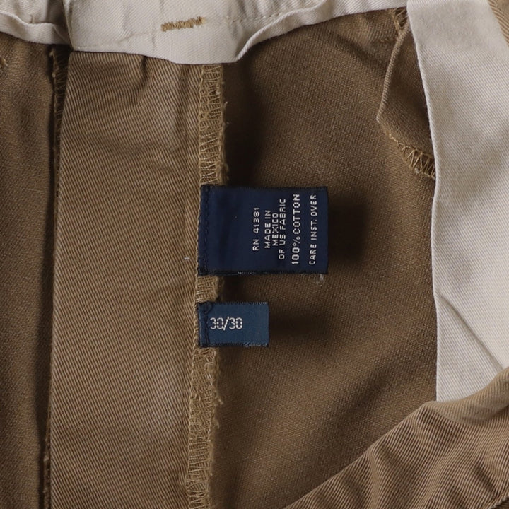Ralph Lauren POLO by Ralph Lauren PHILIP PANT Chino Pants, Men's W30 equivalent. cotton brown type Vintage Second Hand
