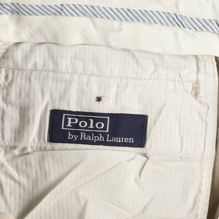 Ralph Lauren POLO by Ralph Lauren Chino Pants Men's W37 cotton Beige type Vintage Second Hand