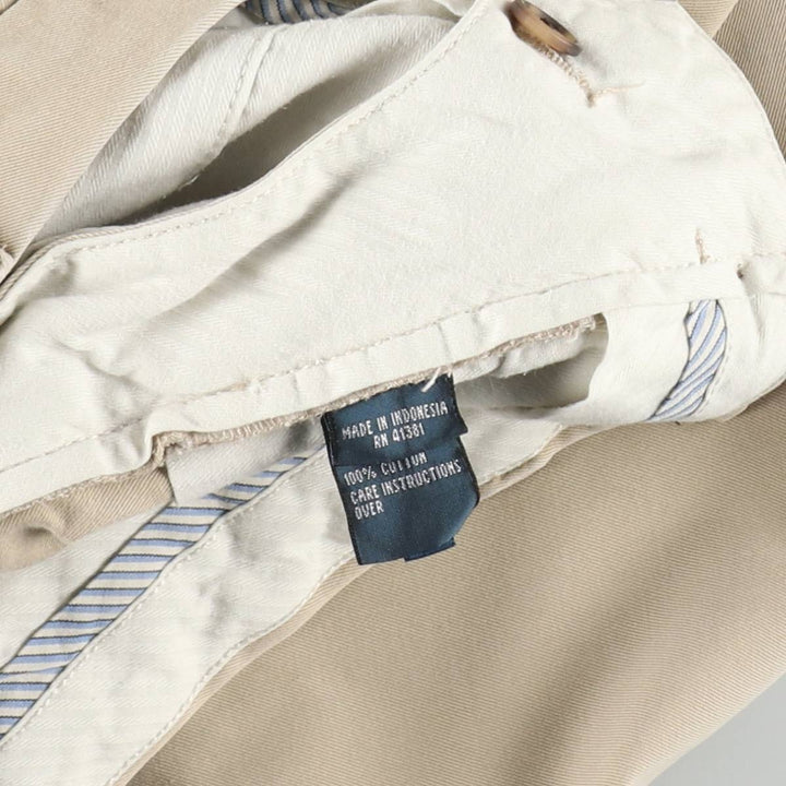 Ralph Lauren POLO by Ralph Lauren Chino Pants Men's W37 cotton Beige type Vintage Second Hand