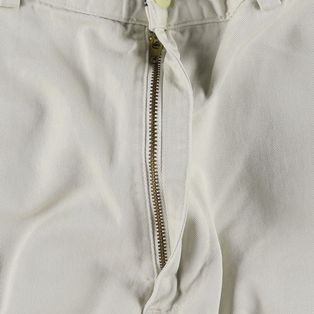 Ralph Lauren Polo Ralph Lauren Chino Pants, Made in USA, Men's Size W34 (approx.) cotton Beige type Vintage Second Hand