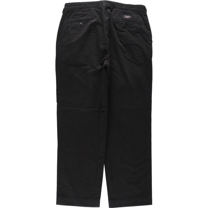 Ralph Lauren POLO by Ralph Lauren PROSPECT PANT Chino pants for men, equivalent to w35 cotton black type Vintage Second Hand
