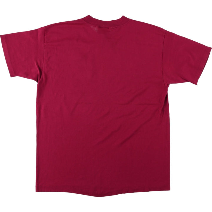 Vintage 90'S BIKE College T-shirt, Made in USA, Men's XL polyester red type Vintage Second Hand
