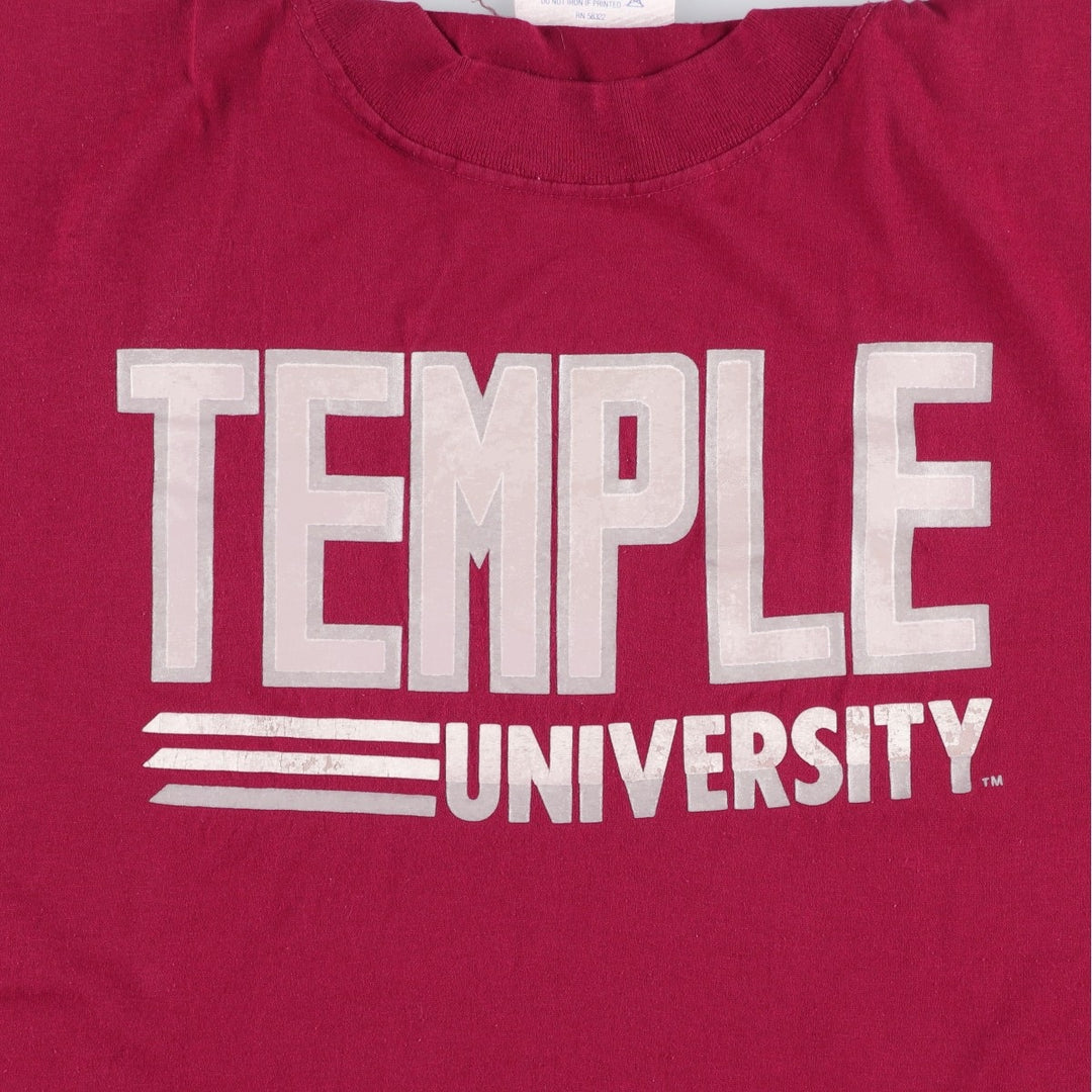 Vintage 90'S BIKE College T-shirt, Made in USA, Men's XL polyester red type Vintage Second Hand
