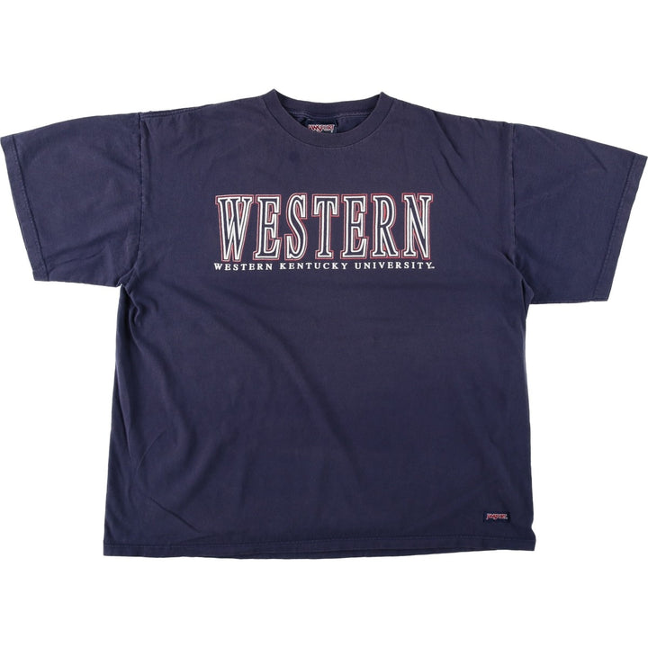 Jansport Dartmouth College T-shirt, Made in USA, Men's XXL equivalent. cotton navy blue type Vintage Second Hand
