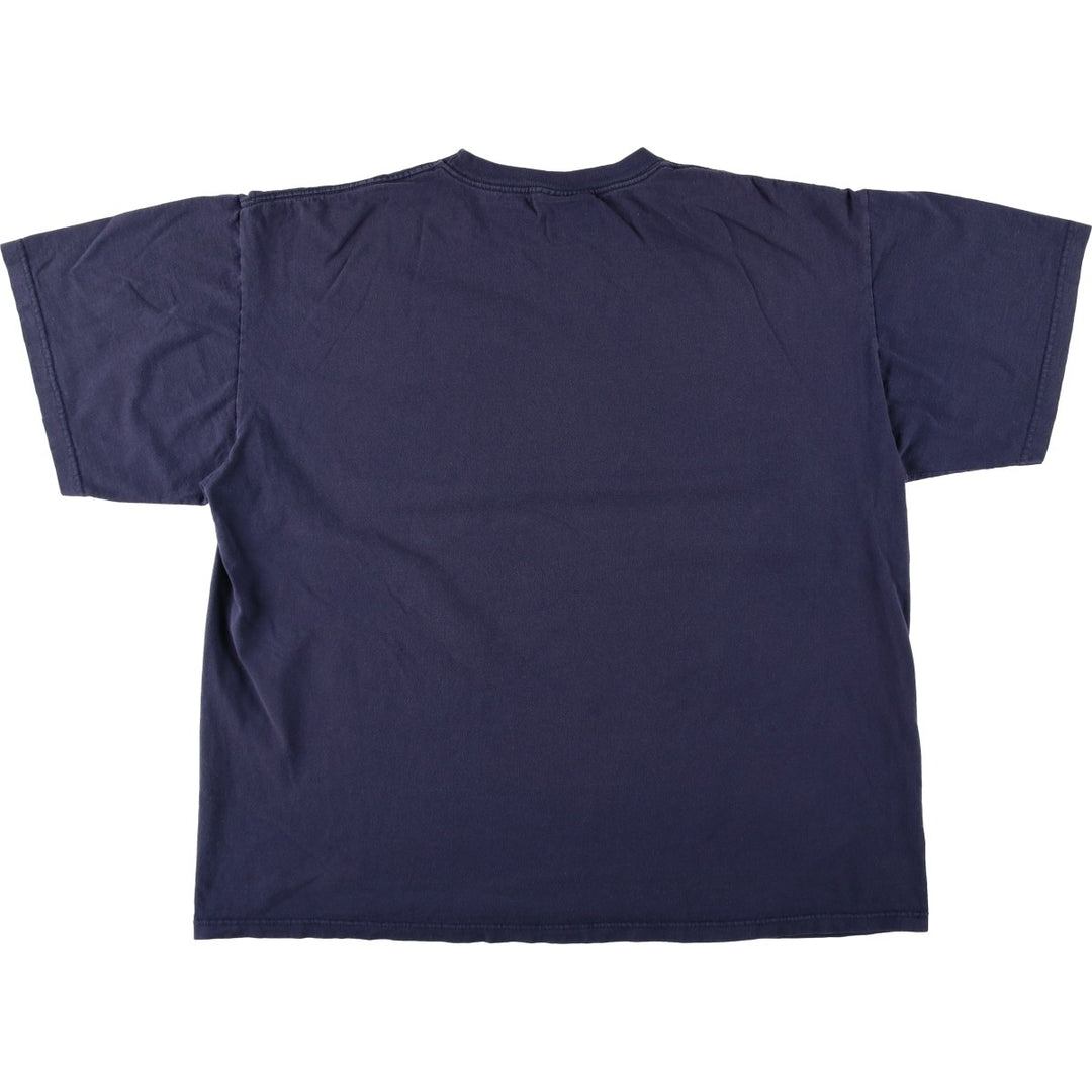 Jansport Dartmouth College T-shirt, Made in USA, Men's XXL equivalent. cotton navy blue type Vintage Second Hand