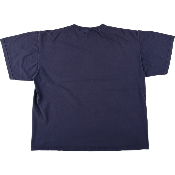 Jansport Dartmouth College T-shirt, Made in USA, Men's XXL equivalent. cotton navy blue type Vintage Second Hand