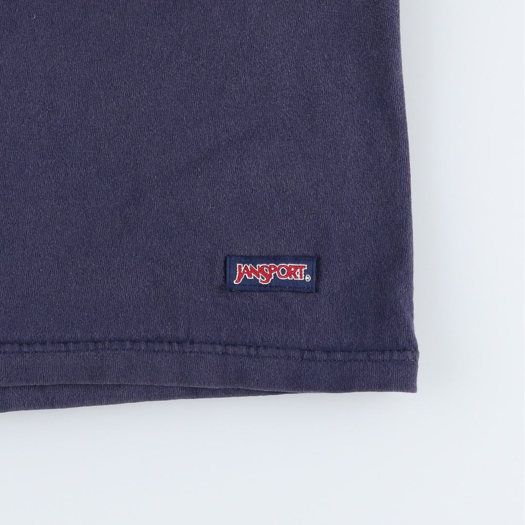 Jansport Dartmouth College T-shirt, Made in USA, Men's XXL equivalent. cotton navy blue type Vintage Second Hand