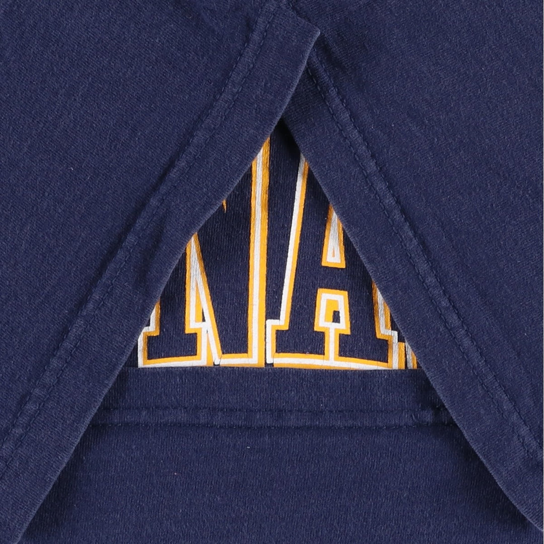 90'S GEAR USNA Naval Academy College T-Shirt, Made in USA, Men's Size L (Equivalent), Vintage cotton navy blue type Vintage Second Hand