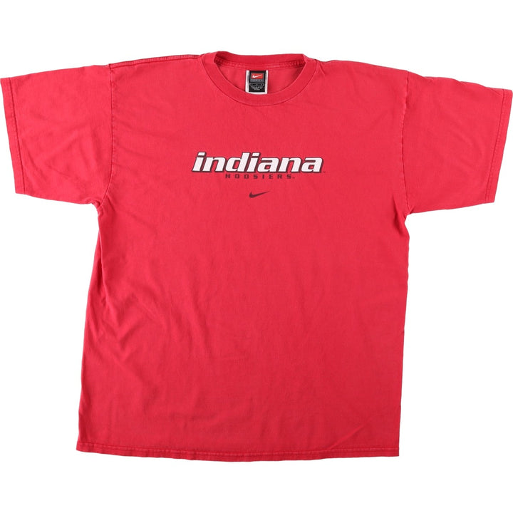 2000'S Nike Team College T-shirt, Men's Size L (approx.) cotton red type Vintage Second Hand