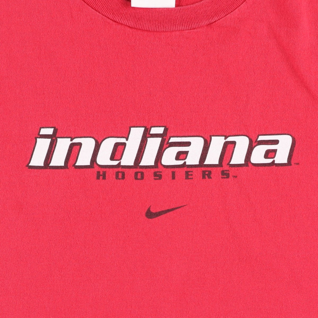 2000'S Nike Team College T-shirt, Men's Size L (approx.) cotton red type Vintage Second Hand