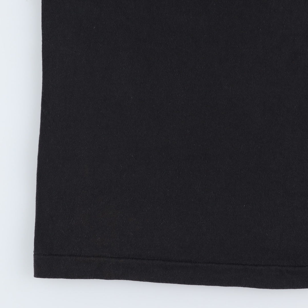 90'S Fruit of the Loom College T-shirt, Made in USA, Men's XL, Vintage cotton black type Vintage Second Hand