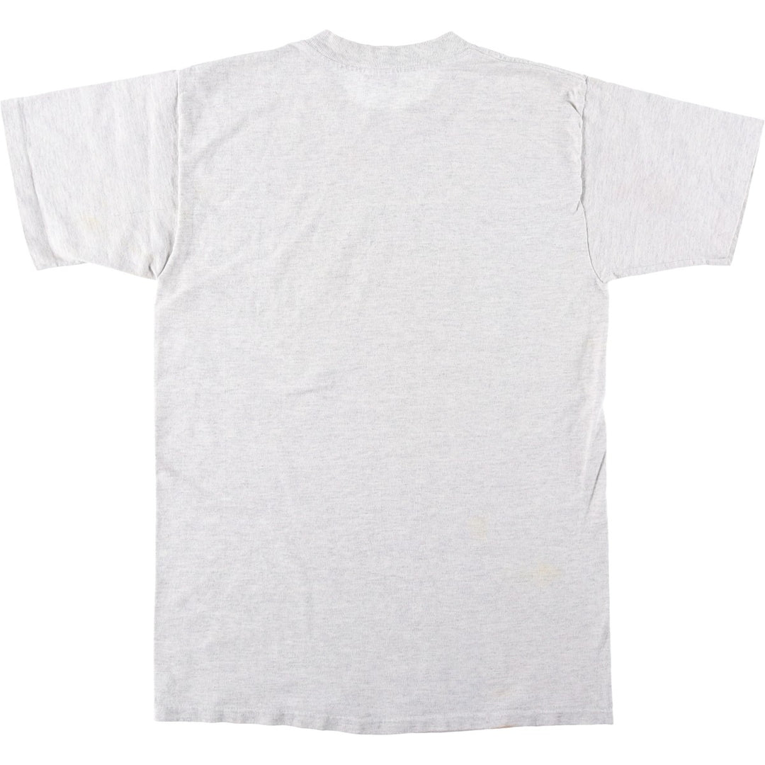 80s-90'S Oh SHiRT College T-shirt, Made in USA, Men's Size M (approx.), Vintage cotton gray type Vintage Second Hand