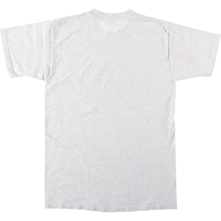 80s-90'S Oh SHiRT College T-shirt, Made in USA, Men's Size M (approx.), Vintage cotton gray type Vintage Second Hand