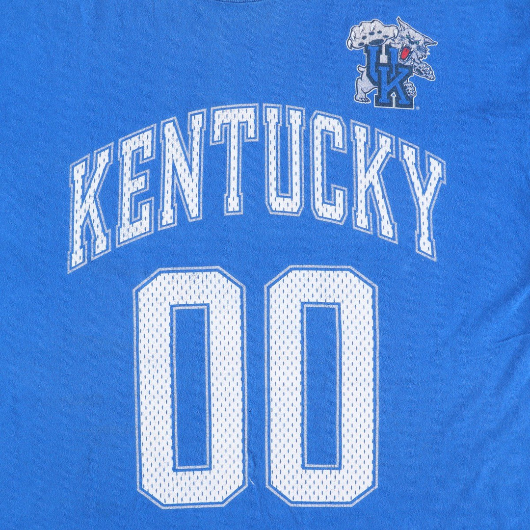 90'S SALEM College T-shirt, Made in USA, Men's XL equivalent, Vintage cotton blue type Vintage Second Hand