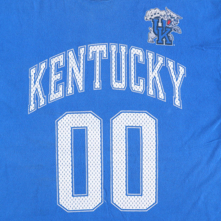90'S SALEM College T-shirt, Made in USA, Men's XL equivalent, Vintage cotton blue type Vintage Second Hand