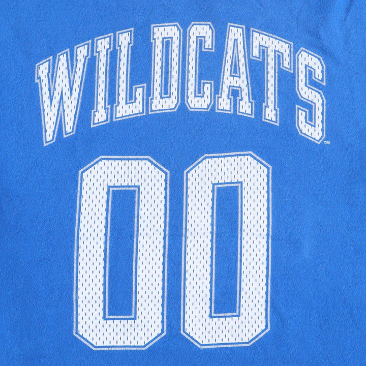 90'S SALEM College T-shirt, Made in USA, Men's XL equivalent, Vintage cotton blue type Vintage Second Hand