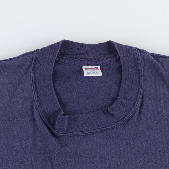 90'S Sofie College T-shirt, Made in USA, Men's XL equivalent, Vintage cotton navy blue type Vintage Second Hand