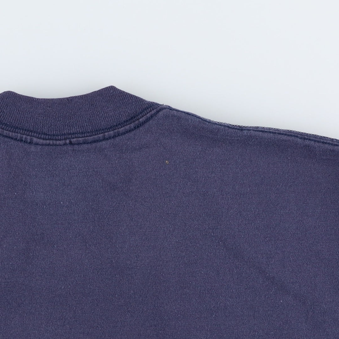 90'S Sofie College T-shirt, Made in USA, Men's XL equivalent, Vintage cotton navy blue type Vintage Second Hand
