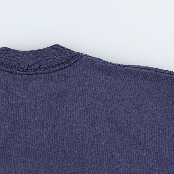 90'S Sofie College T-shirt, Made in USA, Men's XL equivalent, Vintage cotton navy blue type Vintage Second Hand