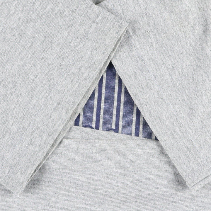 2000'S Fruit of the Loom College T-shirt, Made in Canada, Men's Size L (approx.) cotton gray type Vintage Second Hand