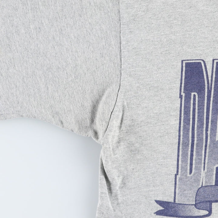 2000'S Fruit of the Loom College T-shirt, Made in Canada, Men's Size L (approx.) cotton gray type Vintage Second Hand