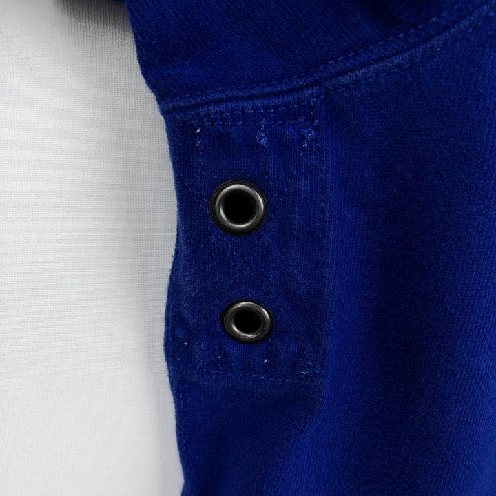 Ralph Lauren POLO by Ralph Lauren CUSTOM FIT Double Pony Long Sleeve Rugby Shirt, Men's XL cotton blue type Vintage Second Hand