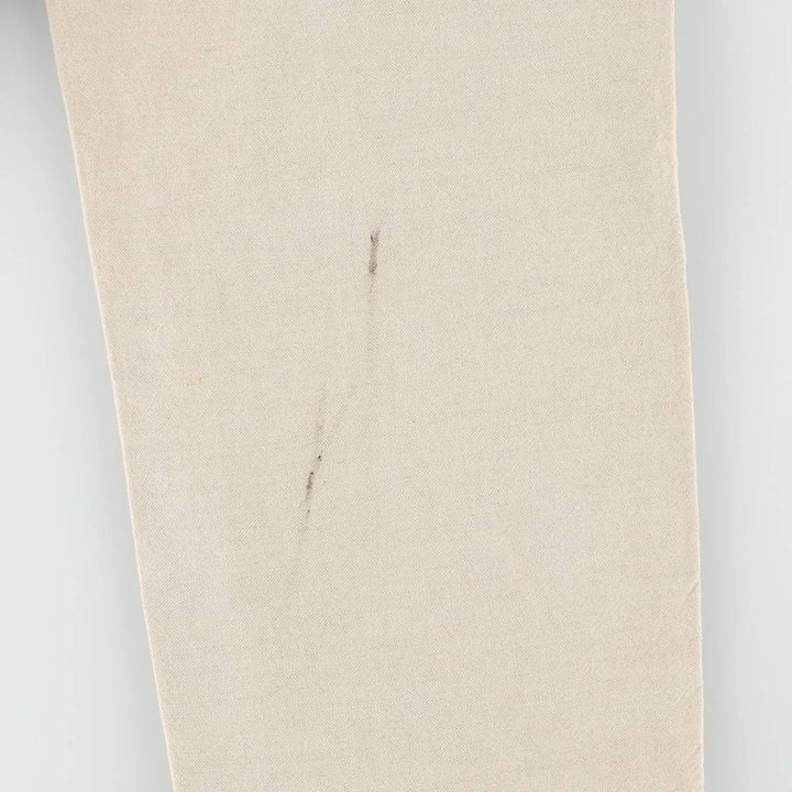 2000'S Banana Republic linen pants/slacks, men's size W36 (approx.) linen unbleached Vintage Second Hand