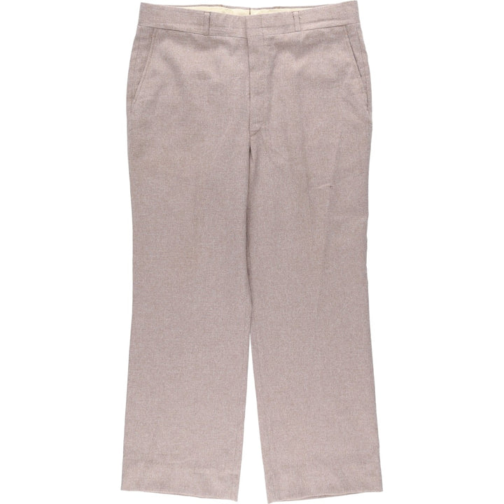 1970'S Sears ROEBUCKS Flare Pants, Men's Size W36 (approx.), Vintage polyester cheek Vintage Second Hand