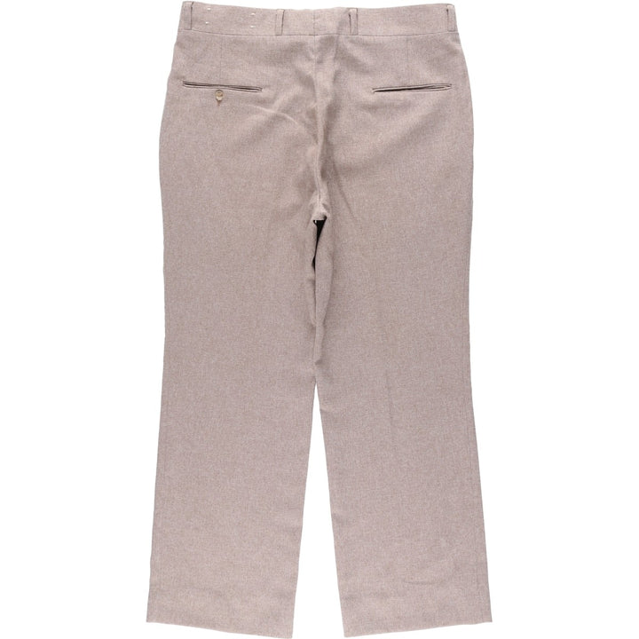1970'S Sears ROEBUCKS Flare Pants, Men's Size W36 (approx.), Vintage polyester cheek Vintage Second Hand