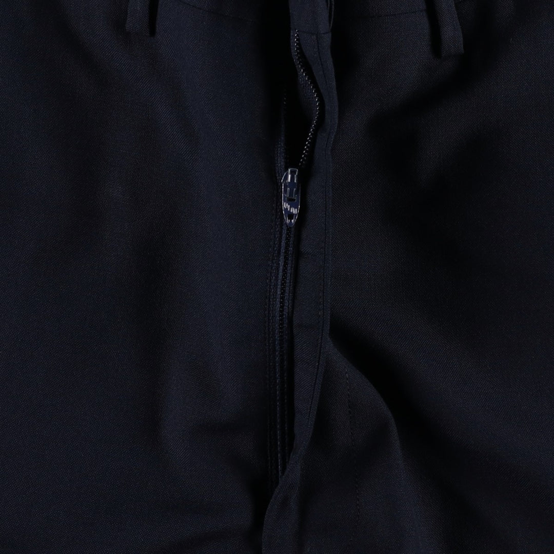 1980'S Brooks Brothers MAKERS slacks pants, men's size W35 (approx.), vintage. unclear navy blue type Vintage Second Hand