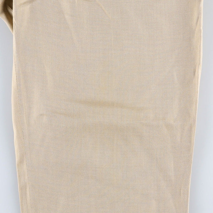 Ralph Lauren POLO GOLF two-pleat slacks, men's size W35 Rayon Beige type Vintage Second Hand