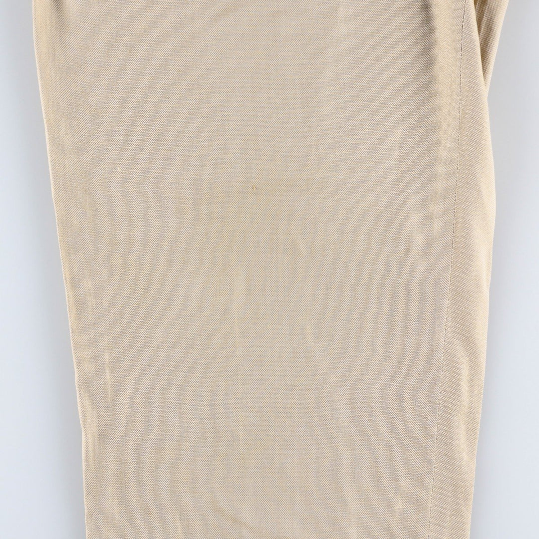 Ralph Lauren POLO GOLF two-pleat slacks, men's size W35 Rayon Beige type Vintage Second Hand