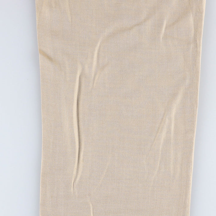 Ralph Lauren POLO GOLF two-pleat slacks, men's size W35 Rayon Beige type Vintage Second Hand