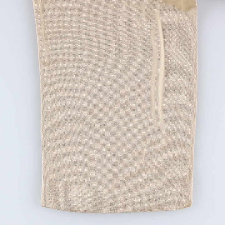 Ralph Lauren POLO GOLF two-pleat slacks, men's size W35 Rayon Beige type Vintage Second Hand