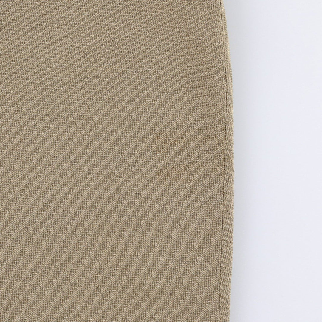 1990'S Levi's SLATES Two-Pleat Slacks Pants, Men's Size W33 (approx.), Vintage Rayon Khaki type beige Vintage Second Hand