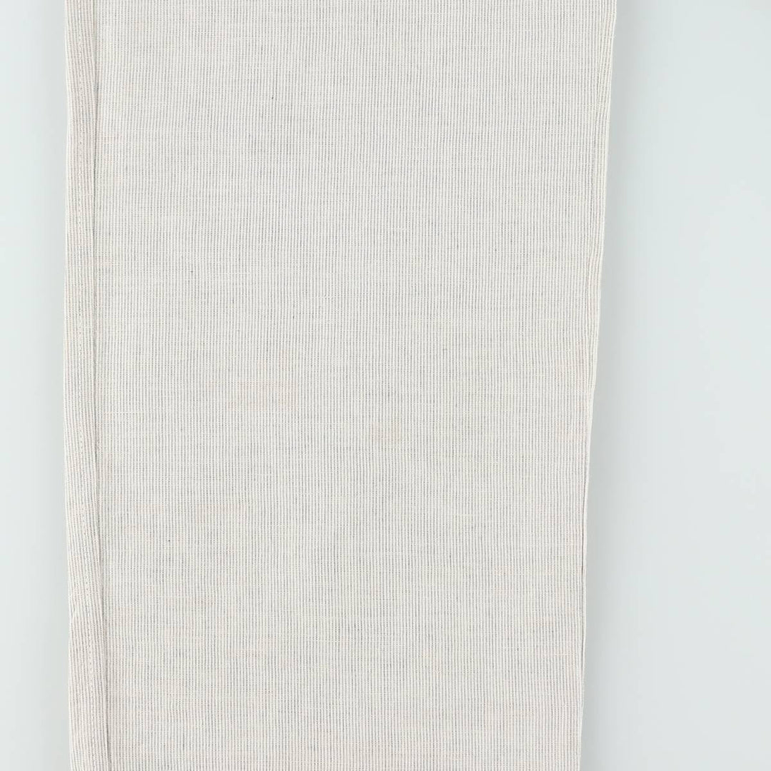 2000'S Banana Republic Relaxed Fit Cotton x Linen Pants, Men's W35 (approx.) linen Blue type light blue Vintage Second Hand
