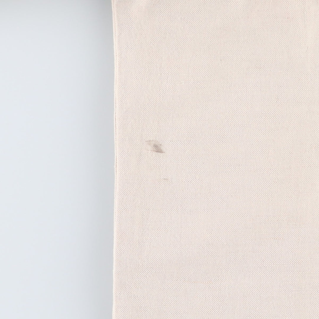 2000'S Banana Republic cotton x linen pants, slacks, cargo pants, men's size W34 (approx.) linen unbleached Vintage Second Hand