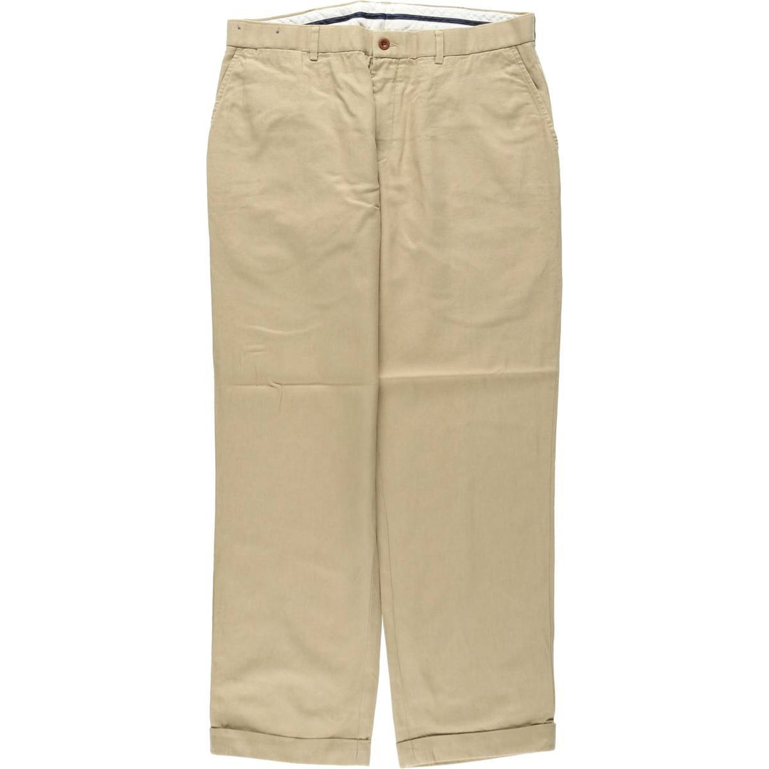 Ralph Lauren POLO by Ralph Lauren Cotton x Linen Pants/Slacks, Men's W35 (approx.) linen Beige type Vintage Second Hand