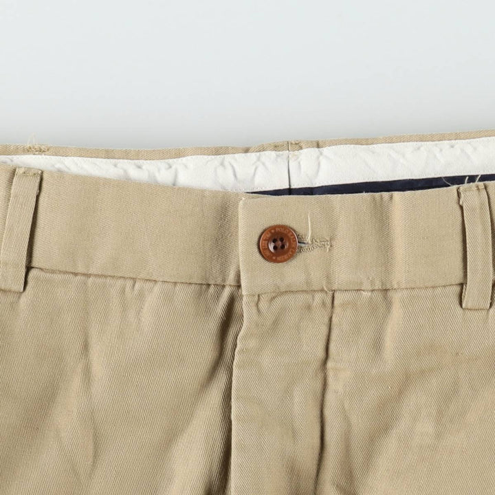 Ralph Lauren POLO by Ralph Lauren Cotton x Linen Pants/Slacks, Men's W35 (approx.) linen Beige type Vintage Second Hand