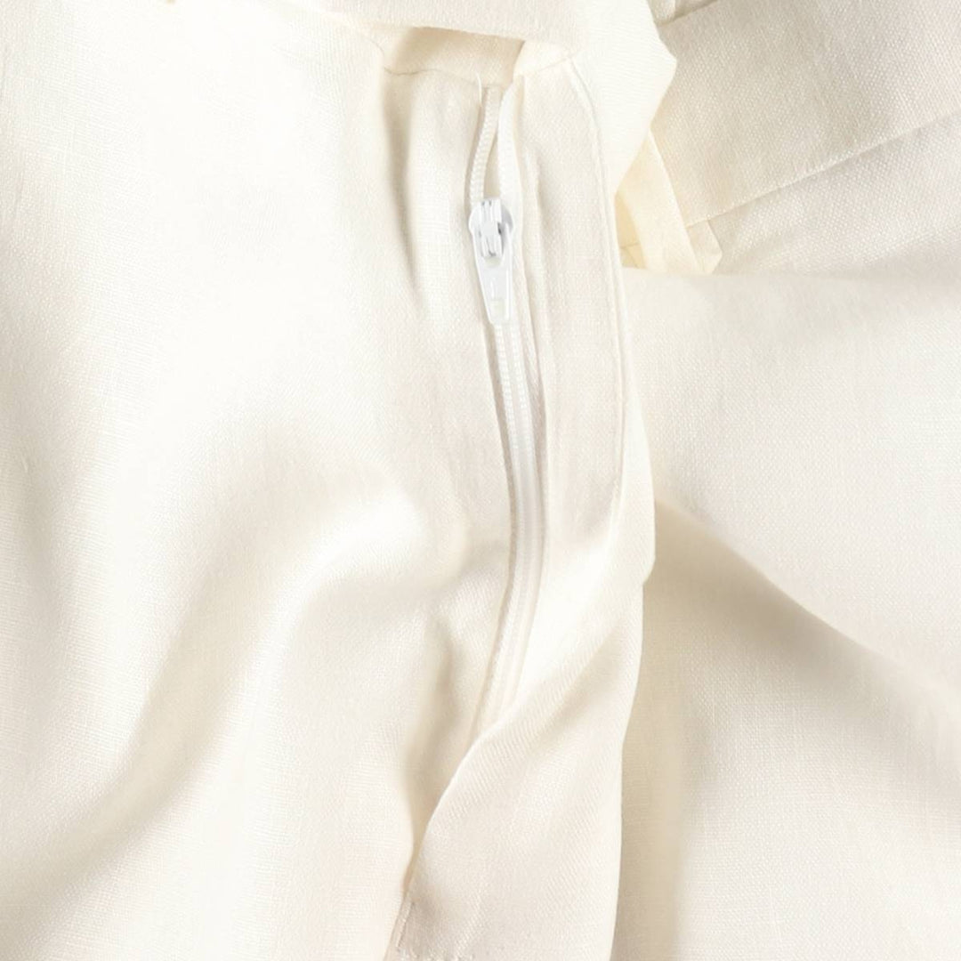 Ralph Lauren linen pants/slacks, men's size W36 (approx.) linen white type Vintage Second Hand
