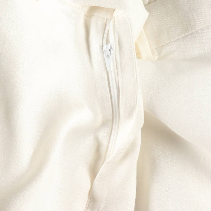 Ralph Lauren linen pants/slacks, men's size W36 (approx.) linen white type Vintage Second Hand