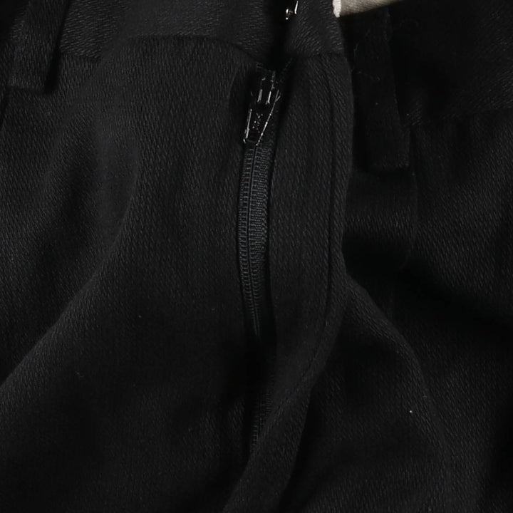 HAGGAR Two-Pleat Slacks Pants, Made in USA, Men's W34 (approx.), Vintage polyester black type Vintage Second Hand