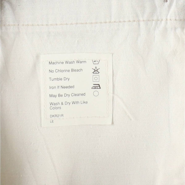 Dockers/Levi's gingham check two-pleat cotton slacks, made in USA, men's size W36 (approx.), vintage. cotton unbleached Vintage Second Hand