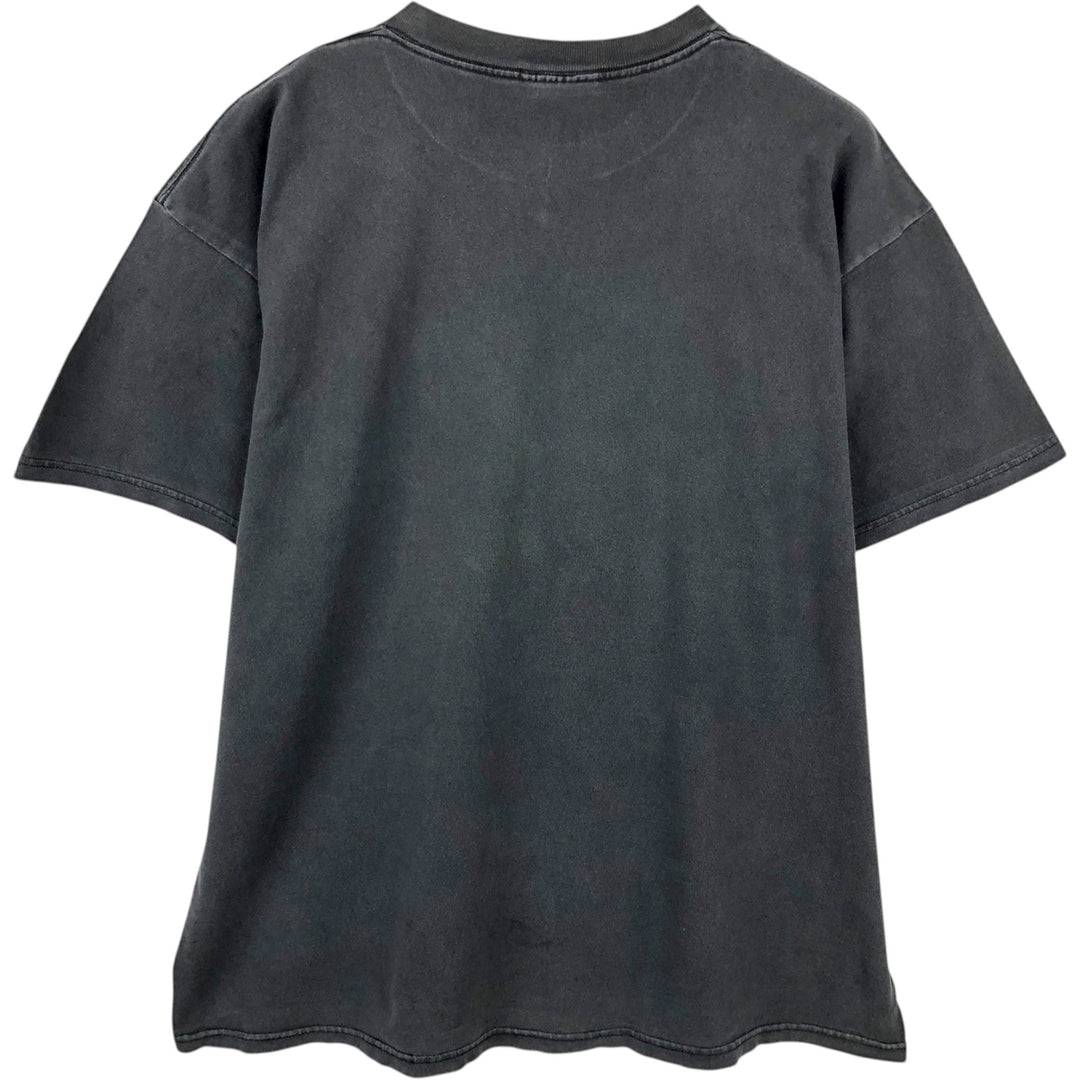 HARD ROCK CAFE Hard Rock Cafe Advertising T-shirt Men's L size unclear black type Vintage Second Hand
