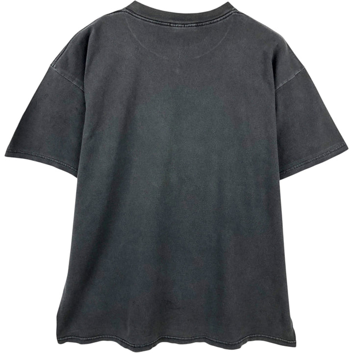 HARD ROCK CAFE Hard Rock Cafe Advertising T-shirt Men's L size unclear black type Vintage Second Hand