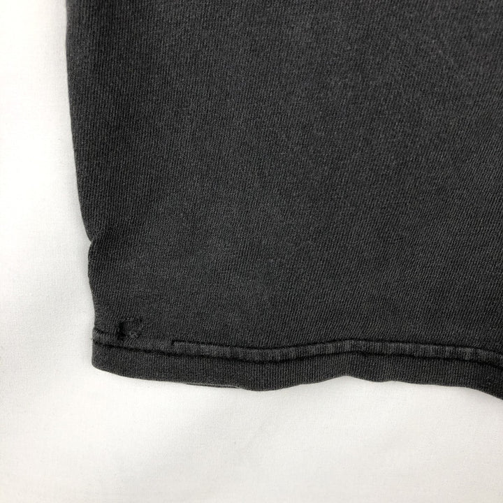 HARD ROCK CAFE Hard Rock Cafe Advertising T-shirt Men's L size unclear black type Vintage Second Hand