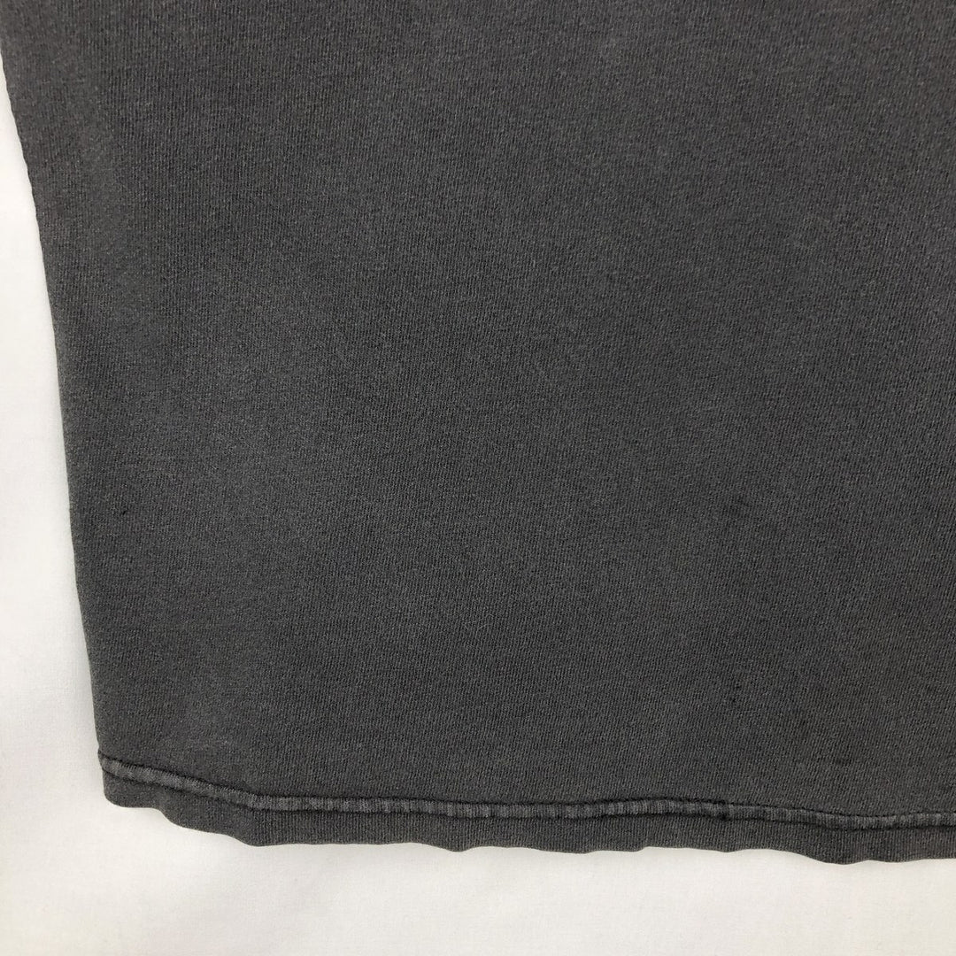 HARD ROCK CAFE Hard Rock Cafe Advertising T-shirt Men's L size unclear black type Vintage Second Hand