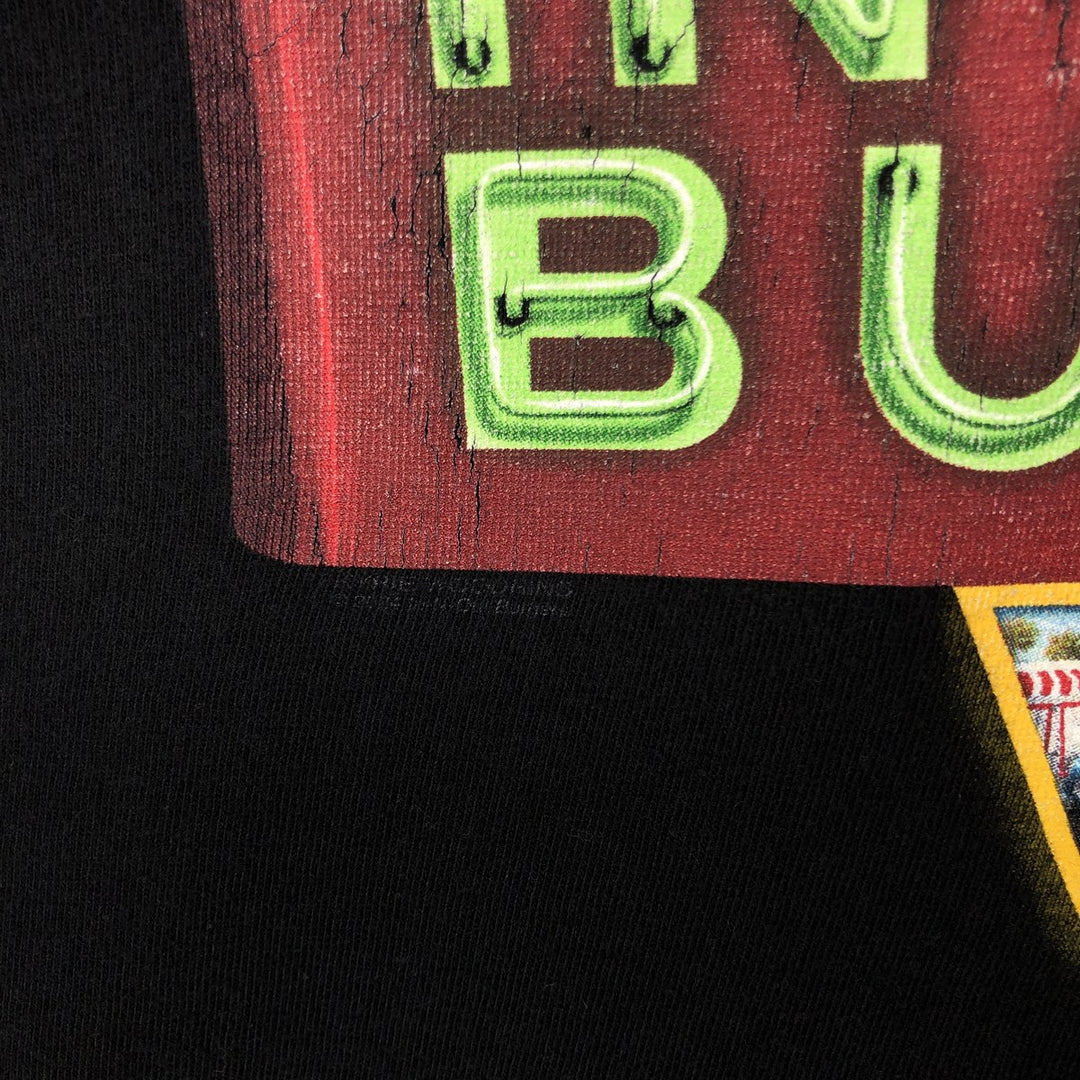 IN-N-OUT BURGER In-and-Out Burger Advertising T-shirt Made in USA Men's XXL cotton black type Vintage Second Hand